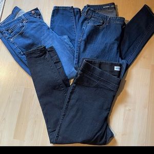 Women’s skinny jeans size 16 (3 pair)